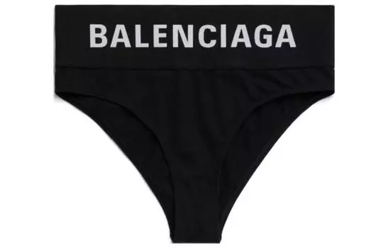 Женские трусы Balenciaga, черный