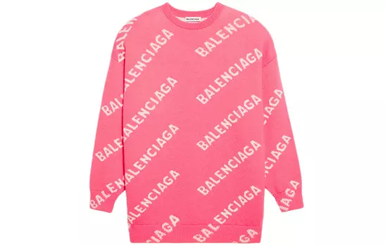 Balenciaga Женский Свитер, цвет Pink