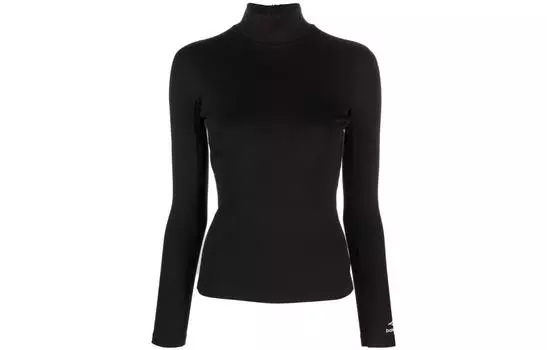 Водолазка женская Balenciaga Sports Icon, черный