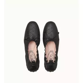 Балерины в коже TOD's, черный
