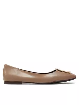 Балетки 154077 Tory Burch, коричневый