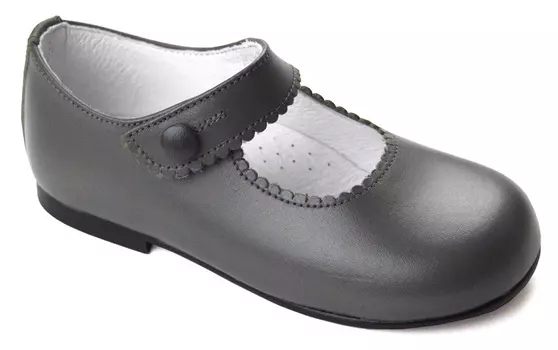 Балетки 4nenes Mary Janes, серый