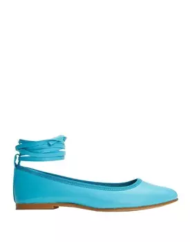 Балетки 8 By Yoox, лазурный