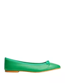 Балетки 8 By Yoox, зеленый