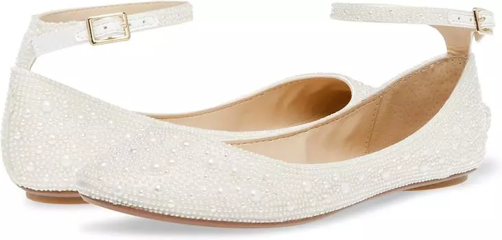 Балетки Ace Blue by Betsey Johnson, слоновая кость