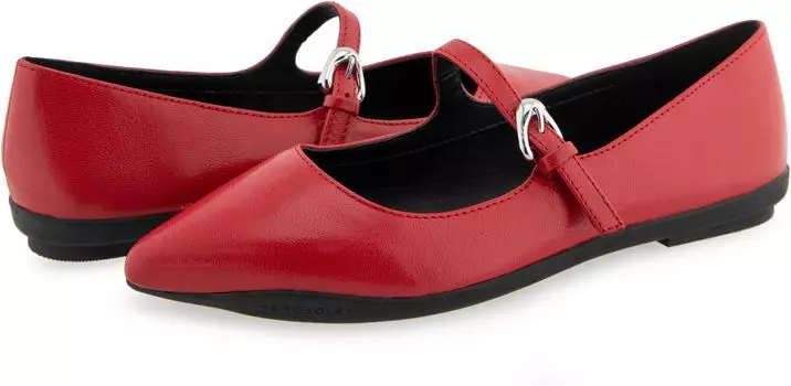 Балетки Aerosoles Diva, цвет Racing Red Shiny Leather