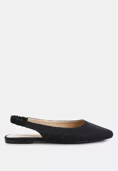 Балетки Amirah Slingback London Rag, черный