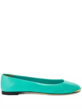 Балетки Amour Giuseppe Zanotti, зеленый