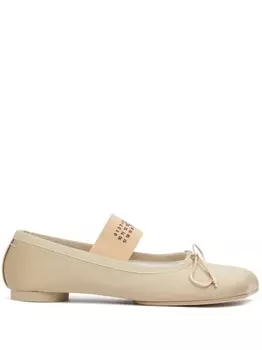 Балетки Anatomic MM6 Maison Margiela, нейтральный цвет