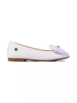 Балетки ANDANINES с бантом, белый