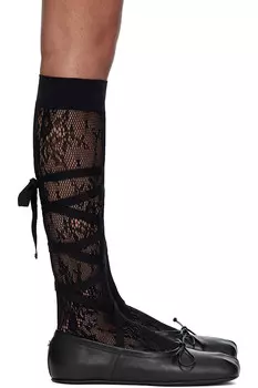 Балетки Ann Demeulemeester, черный