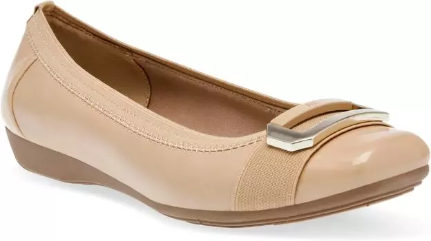 Балетки Anne Klein Uplift, цвет Nude Patent