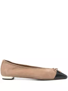 Балетки Aquazzura Gioia, коричневый