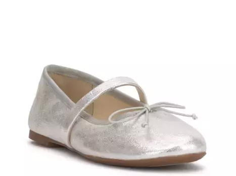 Балетки Azalina Mary Jane Flat Jessica Simpson, серебряный/металлик