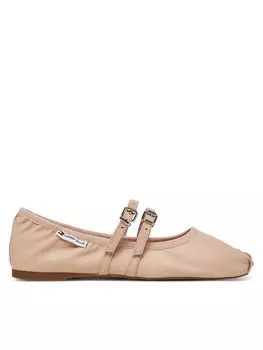 Балетки Ballerina EN0EN02720 Tommy Jeans, розовый
