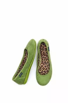 Балетки 'Banoffee 2' Moshulu, зеленый