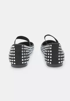 Балетки Bata, серебристый