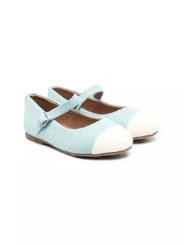 Балетки Bebe с пряжками Age of Innocence, синий