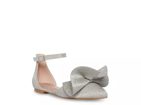 Балетки Betsey Johnson Noble, серебристый