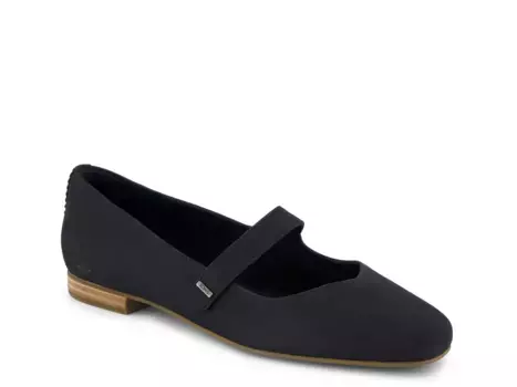Балетки Bianca Mary Jane Flat Toms, черный