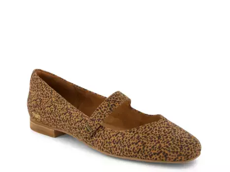 Балетки Bianca Mary Jane Flat Toms, цвет animalprint