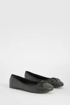 Балетки Boohoo, черный