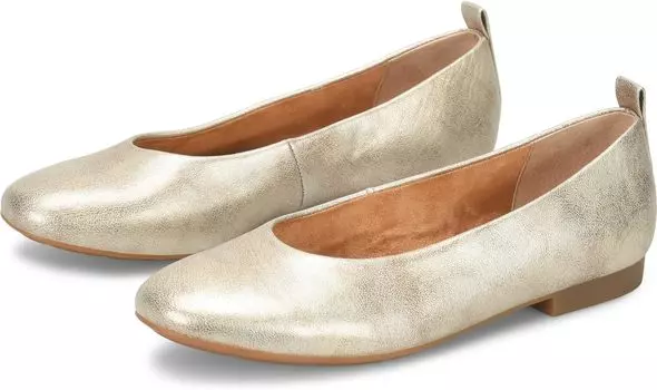 Балетки Born Patrice, цвет Light Gold (Panna Cotta)