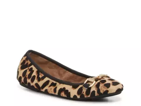 Балетки Calypso Kelly & Katie, Beige/Black Leopard Print