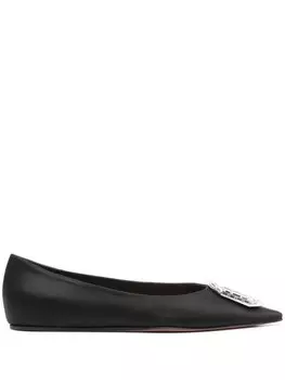 Балетки Camelia Amina Muaddi, черный