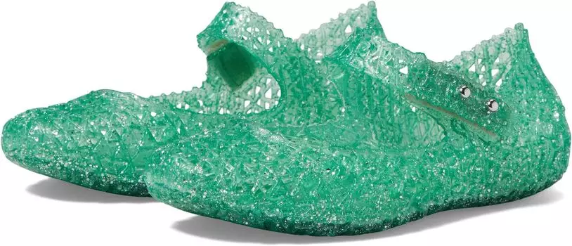 Балетки Campana Papel BB Mini Melissa, цвет Glitter Green