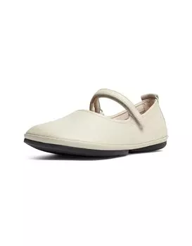Балетки CAMPER Ballet Flats with Strap Right Nina, светло-серый