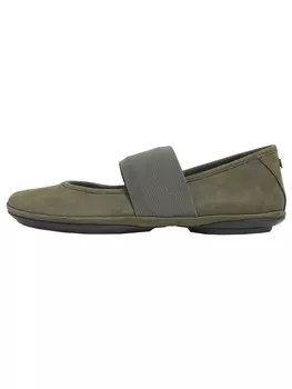 Балетки Camper, темно-зеленый