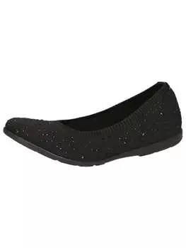 Балетки Caprice, цвет black knit