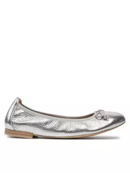 Балетки Caprice, серебряный
