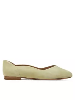 Балетки Caprice, зеленый