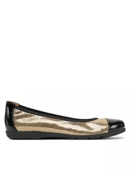 Балетки Caprice, золотой