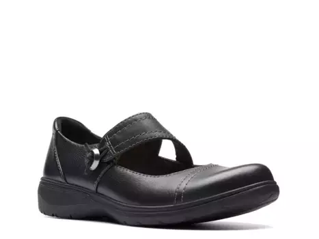 Балетки Carleigh Jane Mary Jane Clarks, черный