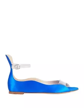 Балетки Casadei, ярко-синий