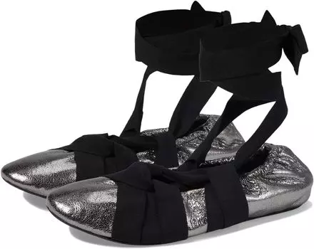 Балетки Cece Wrap Ballet Flat Free People, цвет Pewter