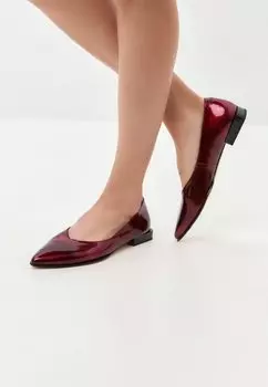 Балетки Cesare Gaspari, бургундия