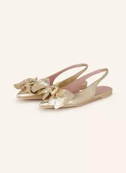 Балетки Chandra Slingback Pretty Ballerinas, золотой