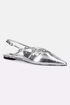 Балетки Cianna Steve Madden, серебряный