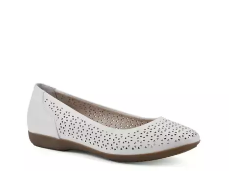 Балетки Cindy Ballet Flat Cliffs By White Mountain, белый