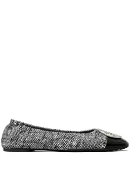 Балетки Claire Tory Burch, черный