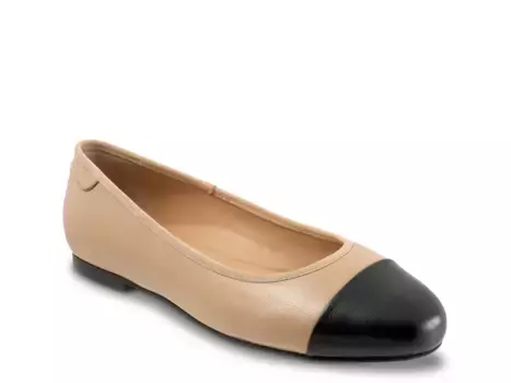 Балетки Clara Trotters, Beige/Black