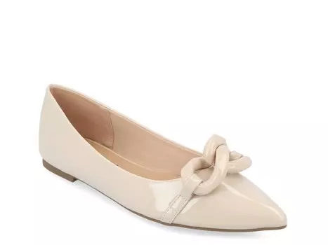 Балетки Clarene из коллекции Journee Journee Collection, серо-коричневый