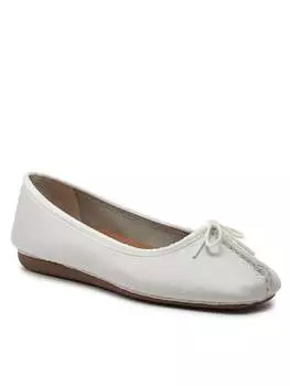 Балетки Clarks, белый