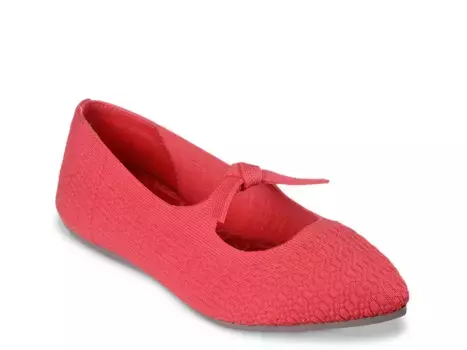 Балетки Cleo Point Nostalgic Days Skimmer Flat Skechers, красный