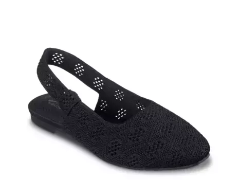 Балетки Cleo Snip Sweet Time Flat Skechers, черный