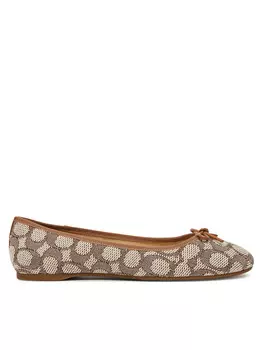 Балетки Coach Abigail CV385 Marrn, коричневый